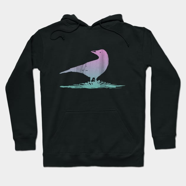 Lonely Crow Hoodie by DylanBlairIllustration